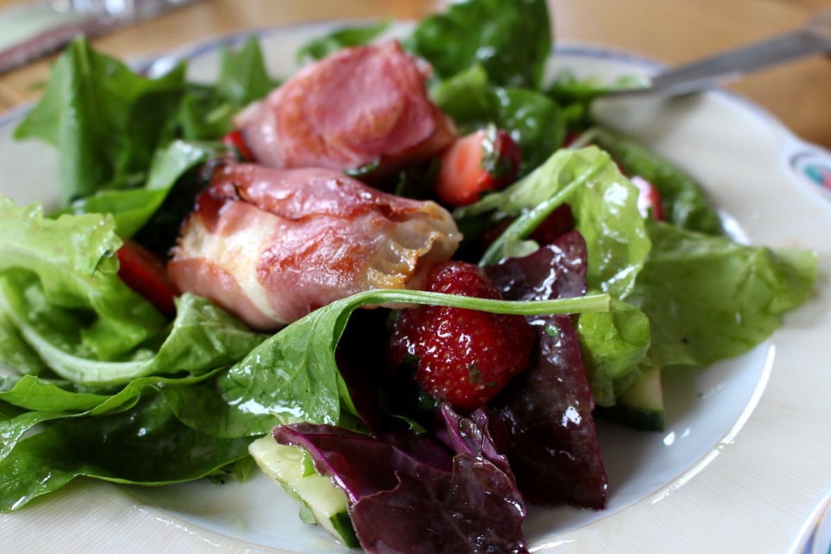 Erdbeer-Melisse-Babyspinat-Salat16