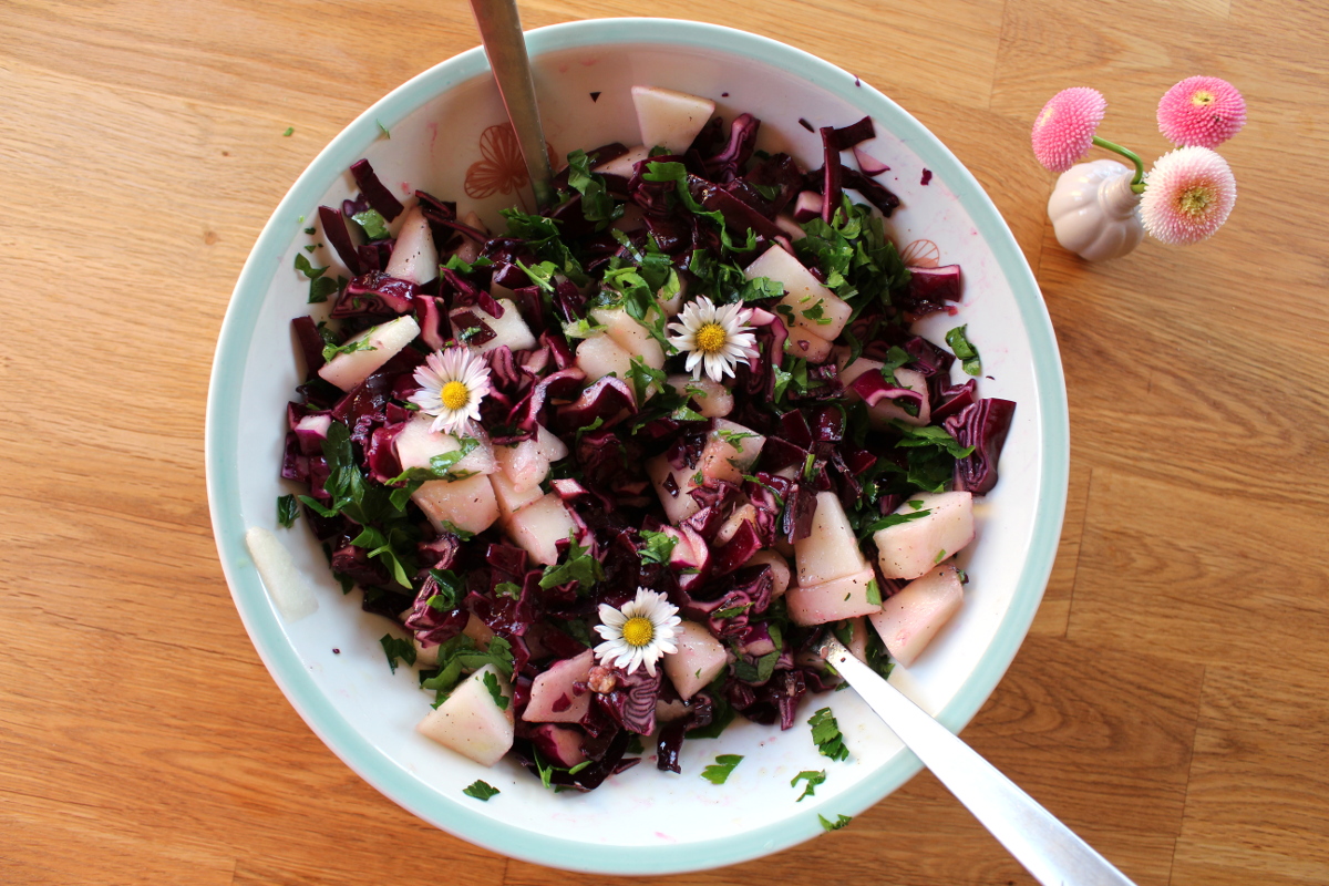 Rotkohl-Melone-Salat_mit_Ingwer-Zitronendressing05