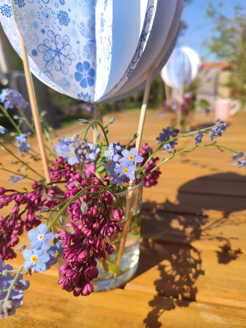 Heißballon-Blumendeko03