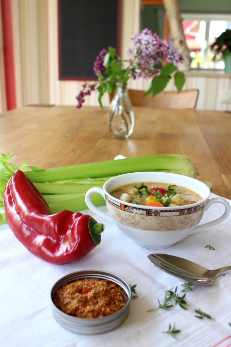 Vegane Mais-Kokossuppe – undiversell